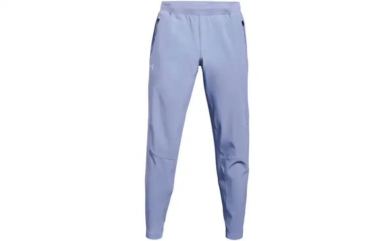 Under Armour Fitted Sweatpants Men's Washed Blue