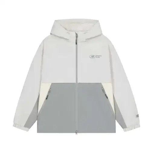 New Balance Jackets & Coats Men's Gray