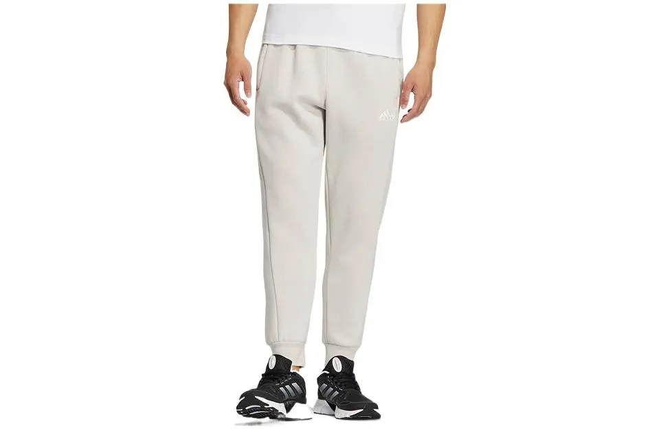Adidas Knitted Sweatpants Men's Jade White Moderate Sweatpants