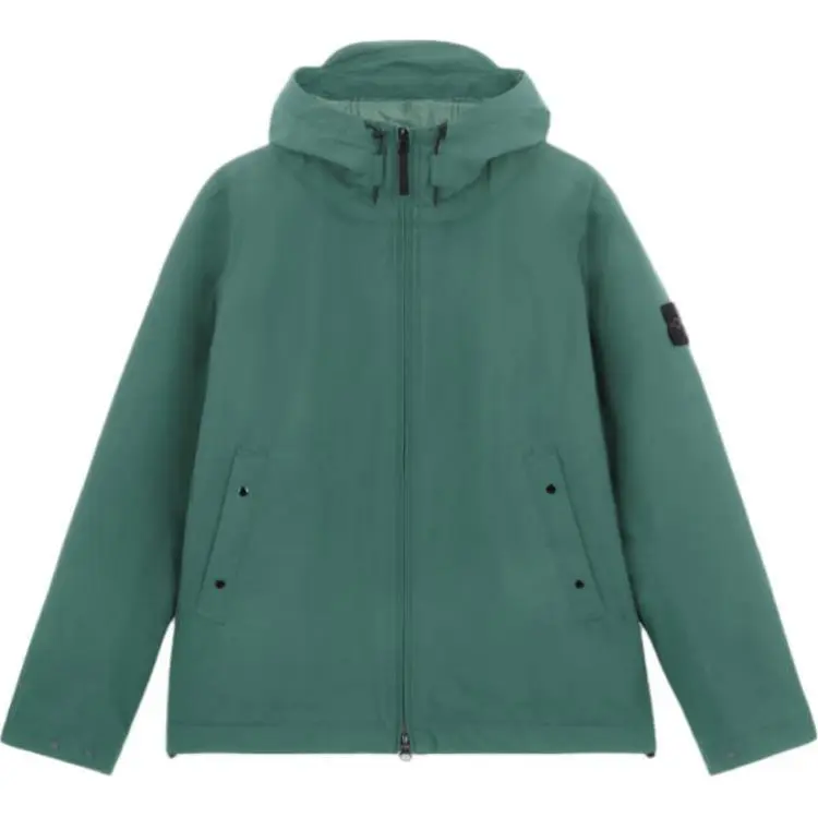 STONE ISLAND Zip Up Hooded Jacket