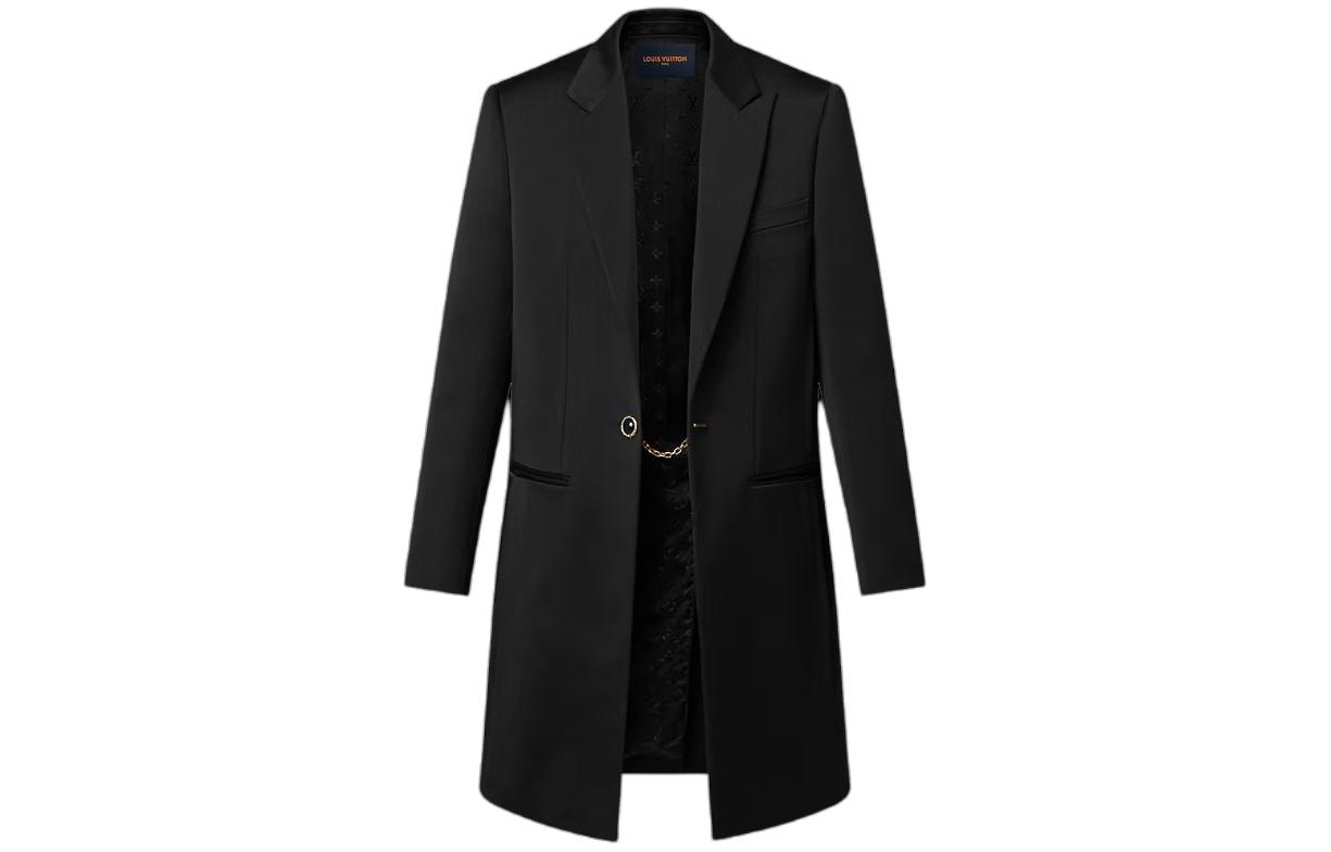 LOUIS VUITTON Jewel Button Tuxedo Coat