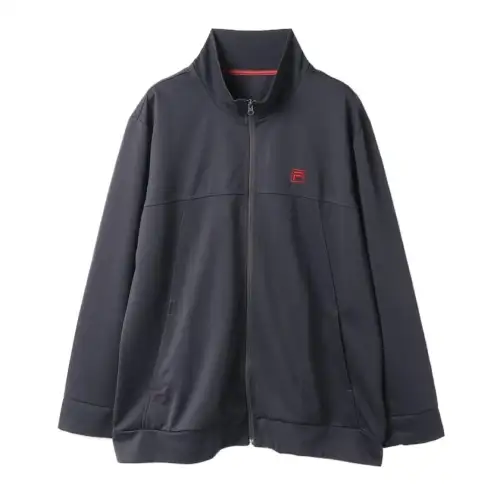 FILA Jackets Men's Carbon Gray Stand Collar Moderate Other