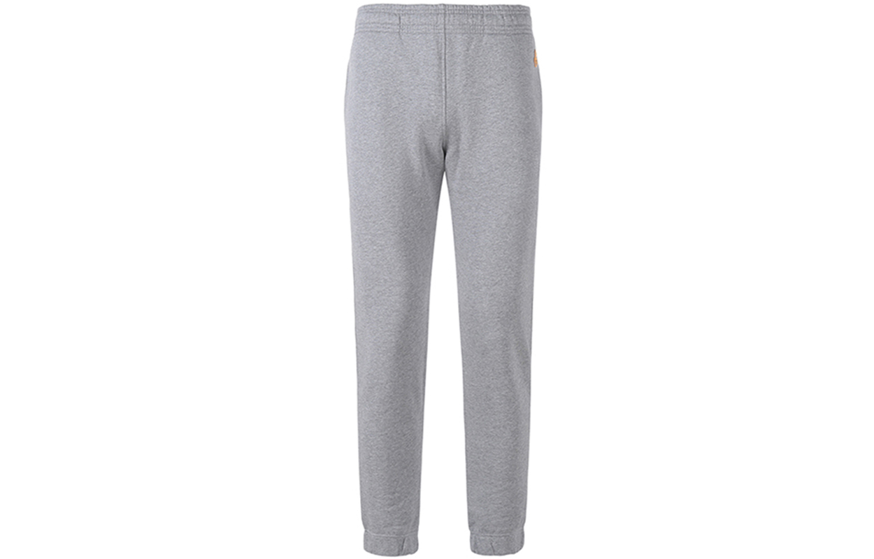 KENZO Classic Tiger Head Knitted Sweatpants Men's Dove Gray Moderate Straight Fit Pants