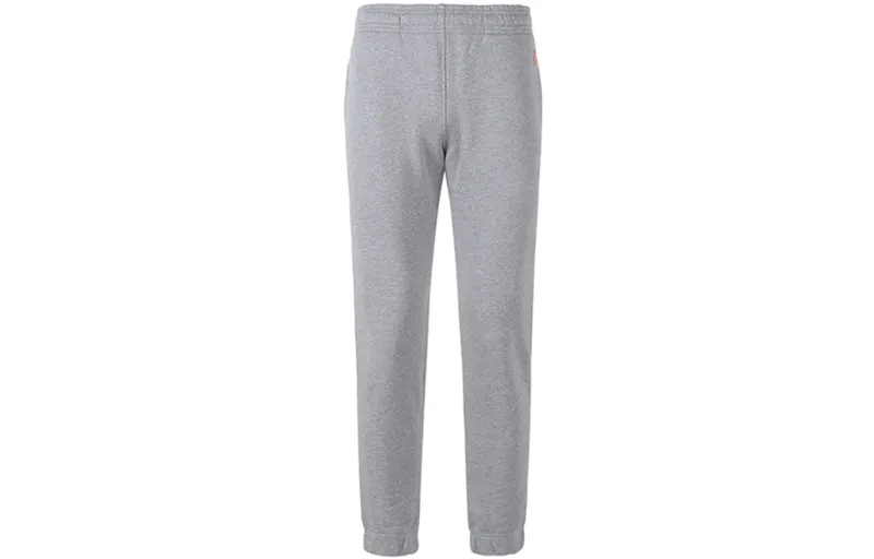 KENZO Classic Tiger Head Knitted Sweatpants Men's Dove Gray Moderate Straight Fit Pants