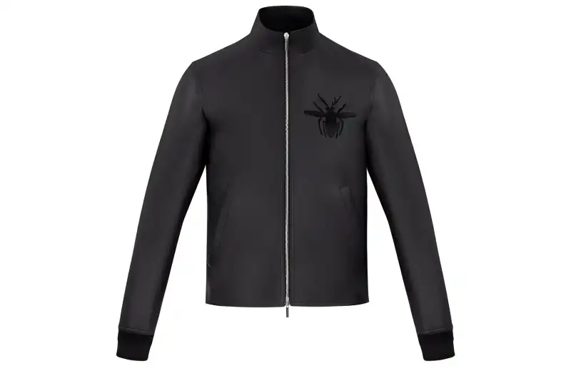 DIOR Leather Jacket Men's Black