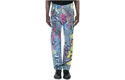 Vetements Jeans Men's Multicolor Moderate