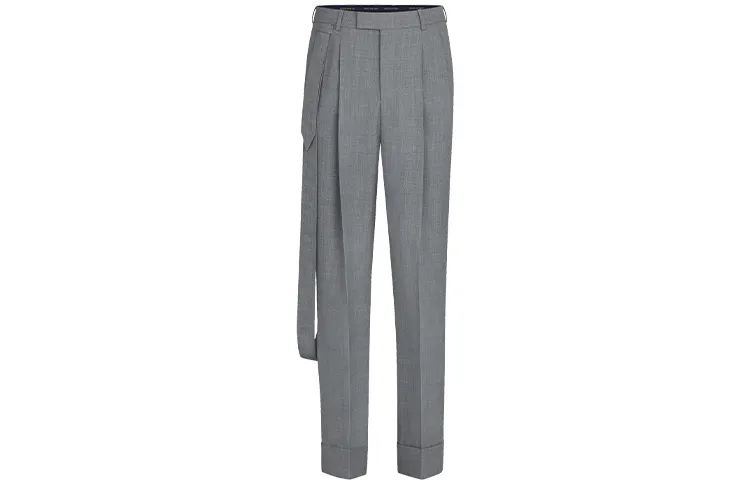 LOUIS VUITTON Casual Pants Men's Gray