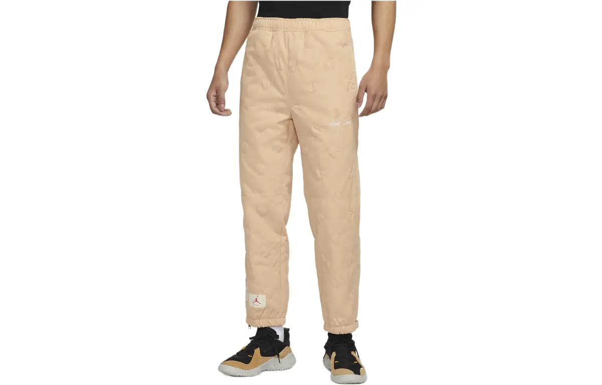 Jordan Knitted Sweatpants Asia Version Men's Khaki