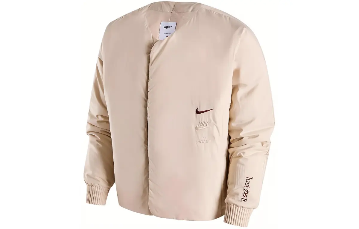 Nike Puffer Jackets Men's Khaki Moderate Puffer Jacket