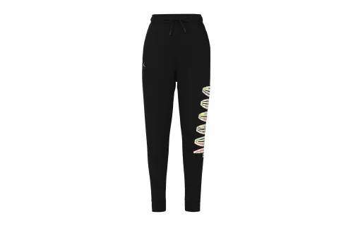 Jordan MVP Knitted Sweatpants Men's Black Thickened Cuffed Pants