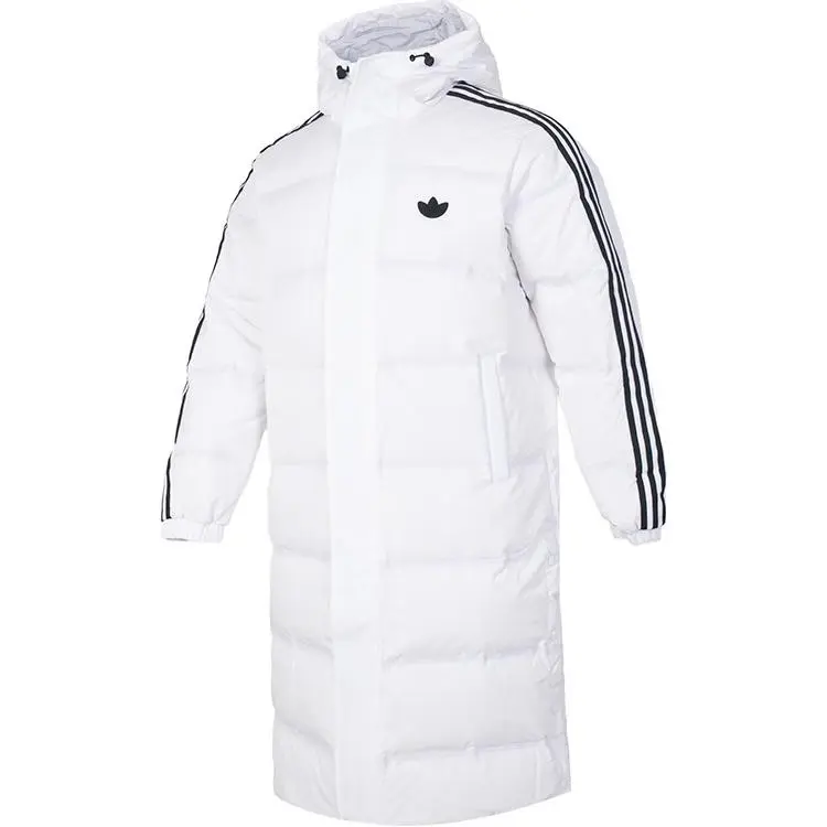 Adidas Originals Trefoil Collection Down Jacket Men's White