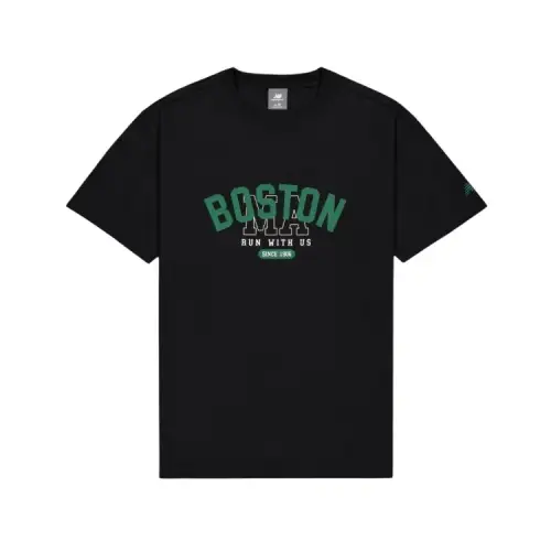 New Balance SS25 T Shirt Men's Black