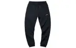 Li Ning Training Series Solid Color Fleece Lined Sweatpants Knitted Sweatpants Men's Black