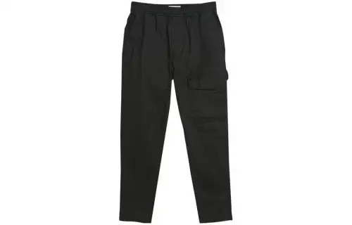 STONE ISLAND Cargo Pants Men's Black Moderate