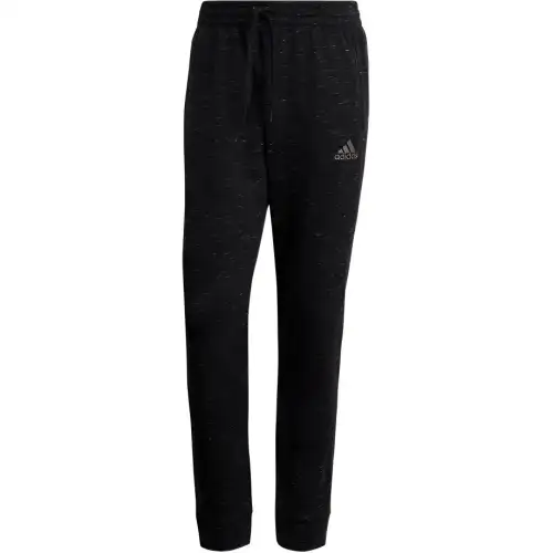 Adidas Knitted Sweatpants Men's Black Moderate Straight Fit Pants
