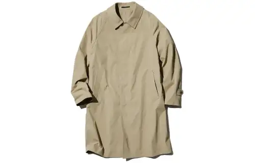 UNIQLO Trench Coat Men's Dark Beige