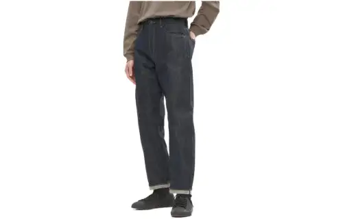 UNIQLO FW22 Jeans Men's Navy Blue