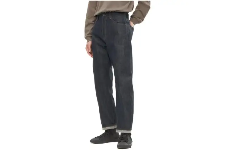 UNIQLO FW22 Jeans Men's Navy Blue