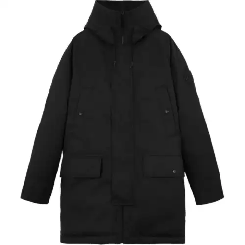 STONE ISLAND Logo Patch Hooded Parka