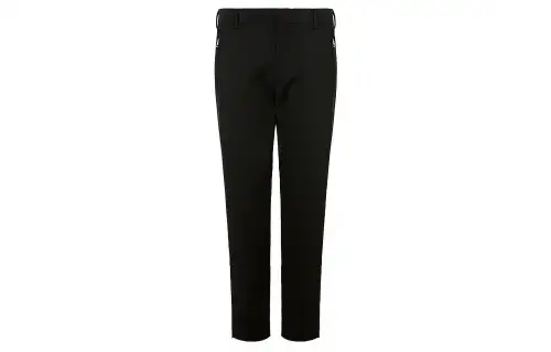 PRADA Casual Pants Men's Black Moderate Cuffed Pants