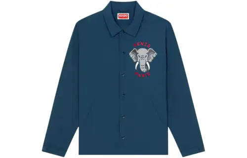KENZO Jackets & Coats Men's Midnight Blue