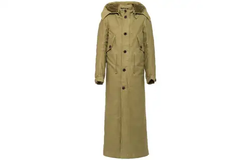 PRADA FW23 Parka Coat Men's Army Green