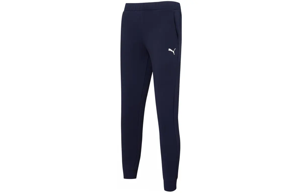 PUMA Knitted Sweatpants Men's Blue