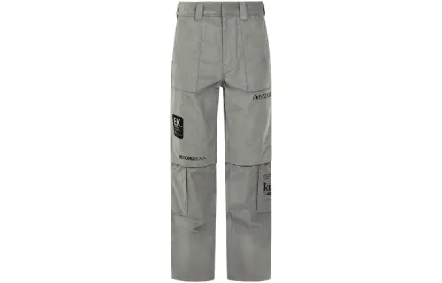 EVISU FW22 Cargo Pants Casual Pants Men's Lime Gray