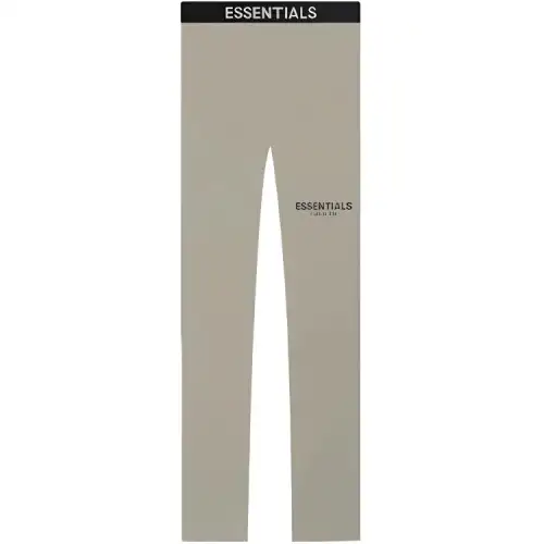 Fear Of God Essentials SS21 Knitted Sweatpants Unisex Moss Moderate Straight Fit Pants