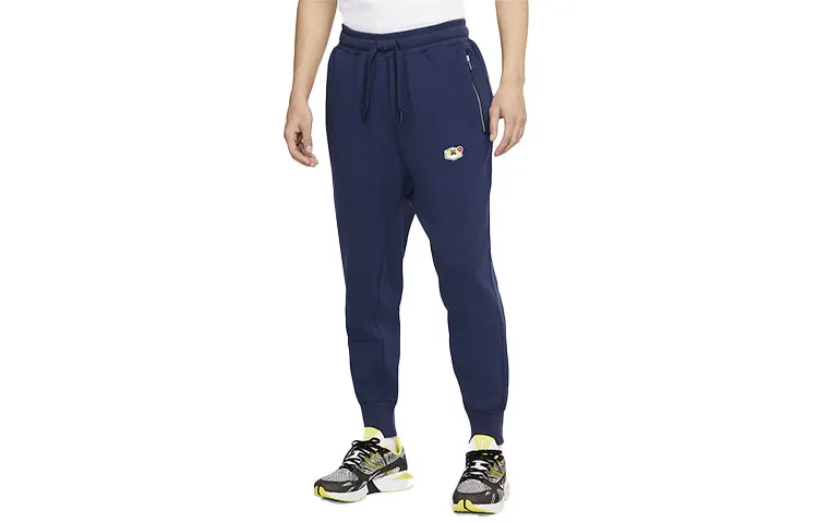 Nike Knitted Sweatpants Men's Dark Navy Blue