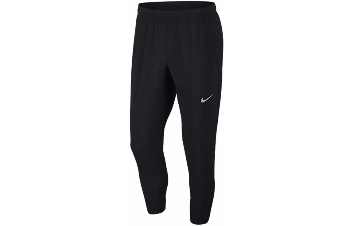 Nike Knitted Sweatpants Men's Black Moderate Cuffed Pants