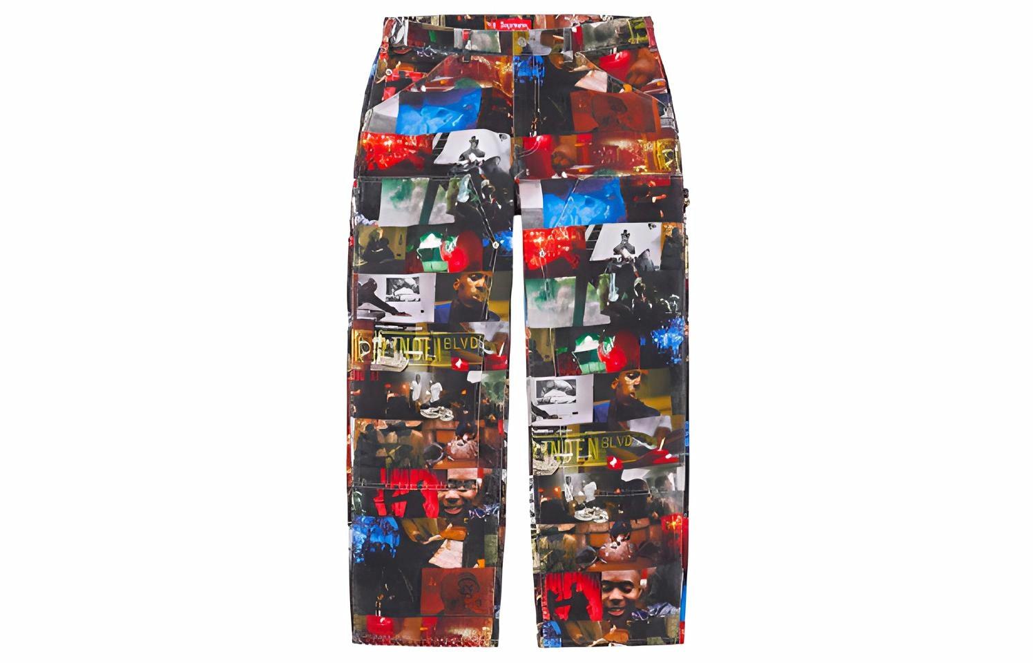 Штаны Supreme Деним (разноцветные)
