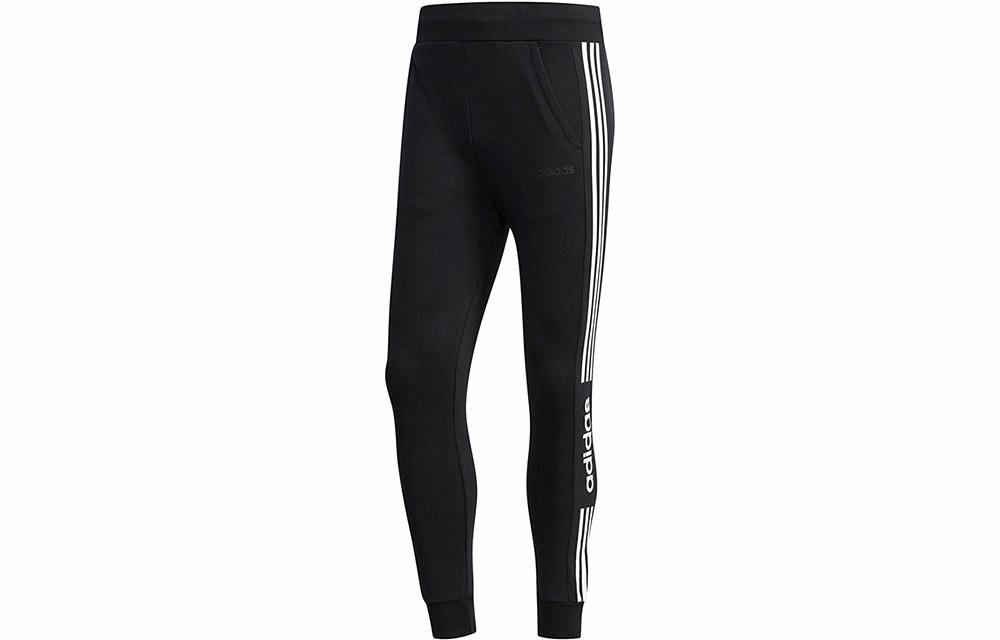 Мужские штаны adidas neo (черные) — фото 1