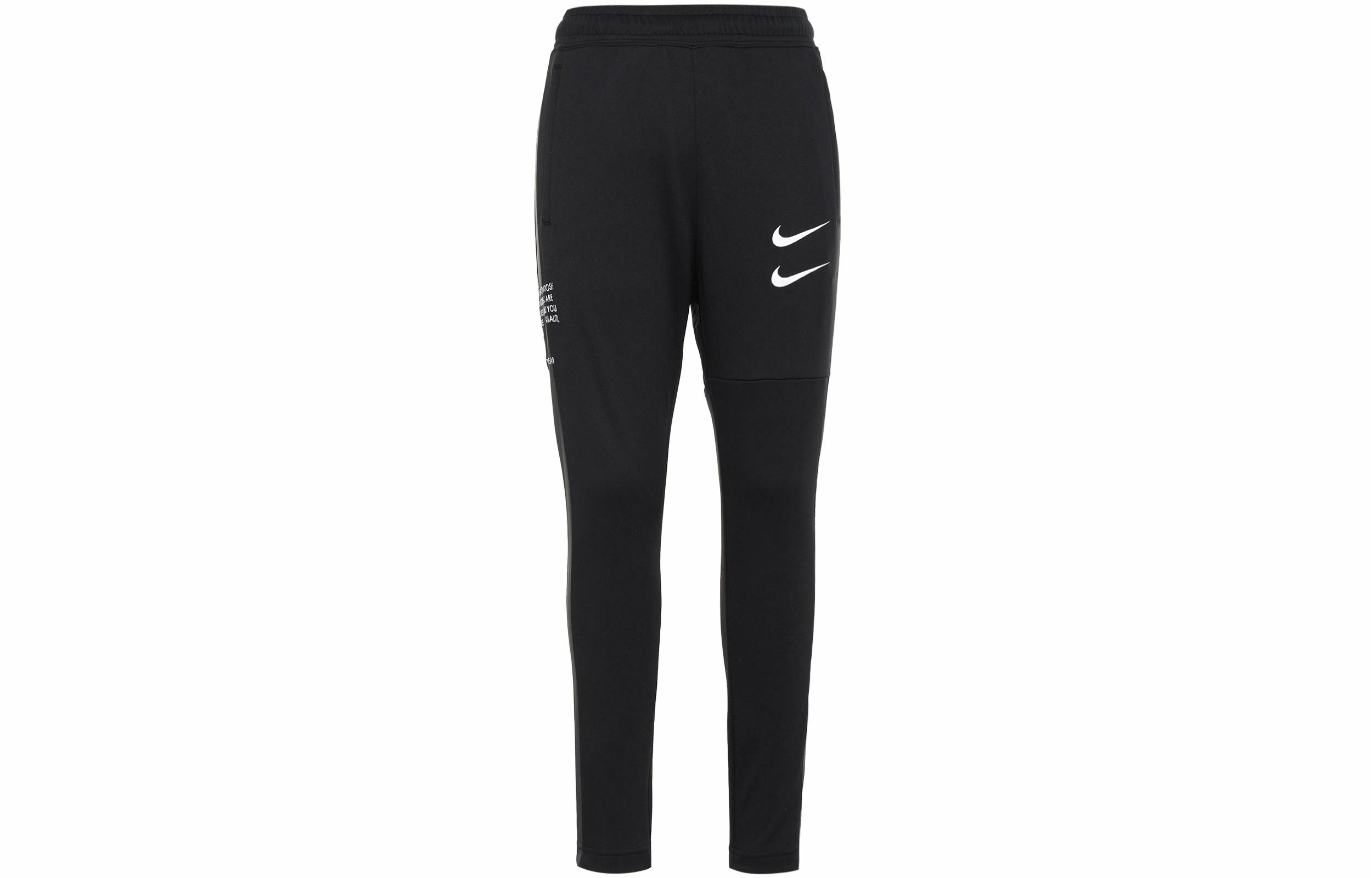 Мужские штаны Nike Sportswear Swoosh (черный) — фото 1