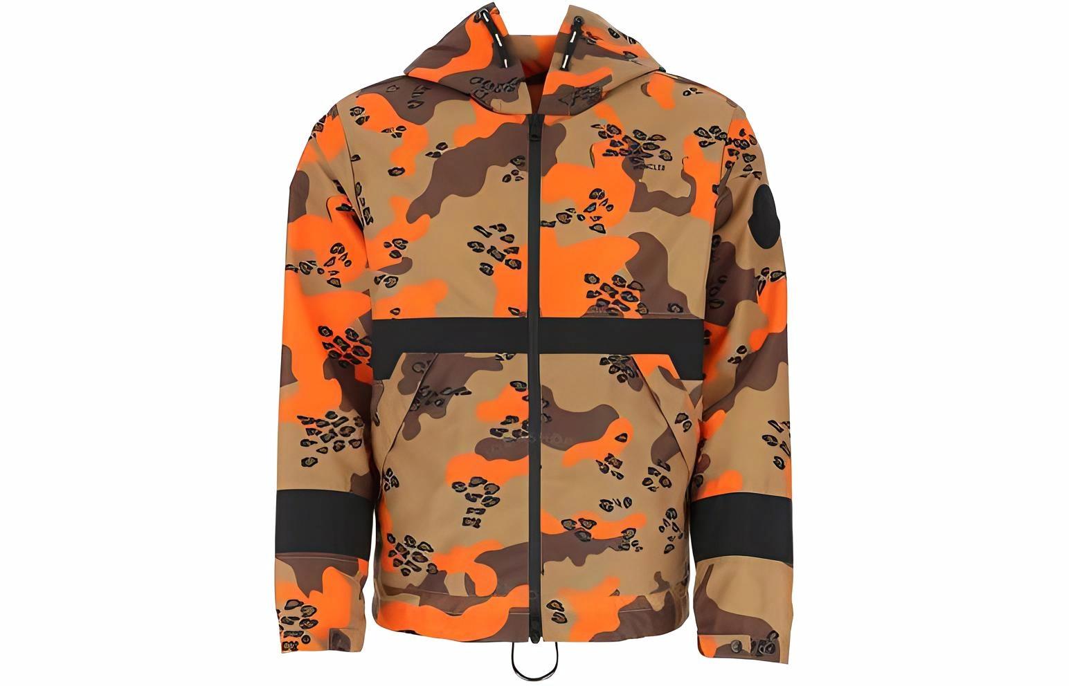 Мужская куртка Moncler Adour (оранжевая)