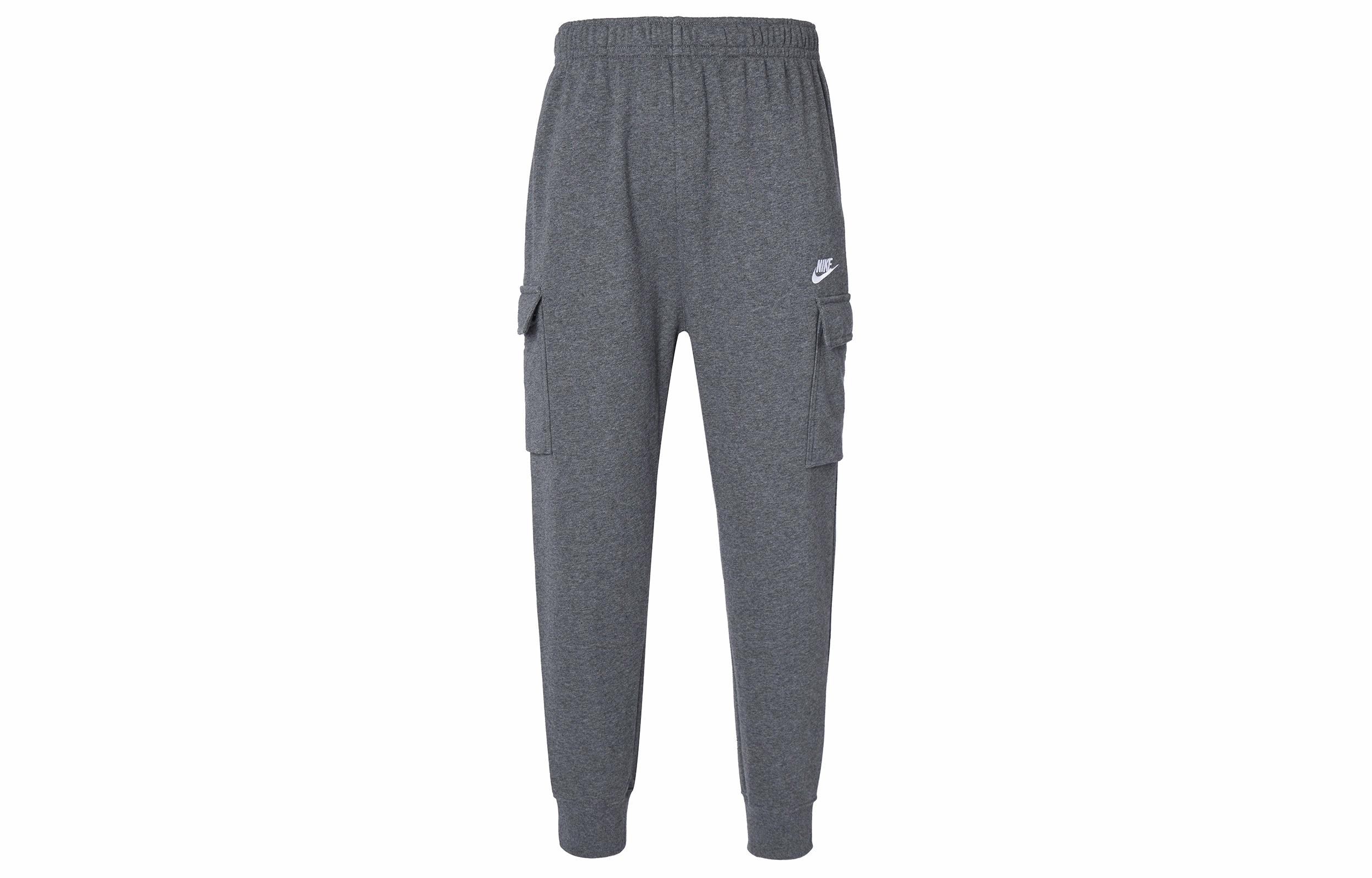 Мужские штаны Nike Sportswear Club French Terry (серые) — фото 1