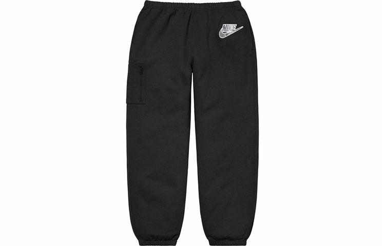 Штаны Nike Cargo Sweatpant (черные) — фото 3