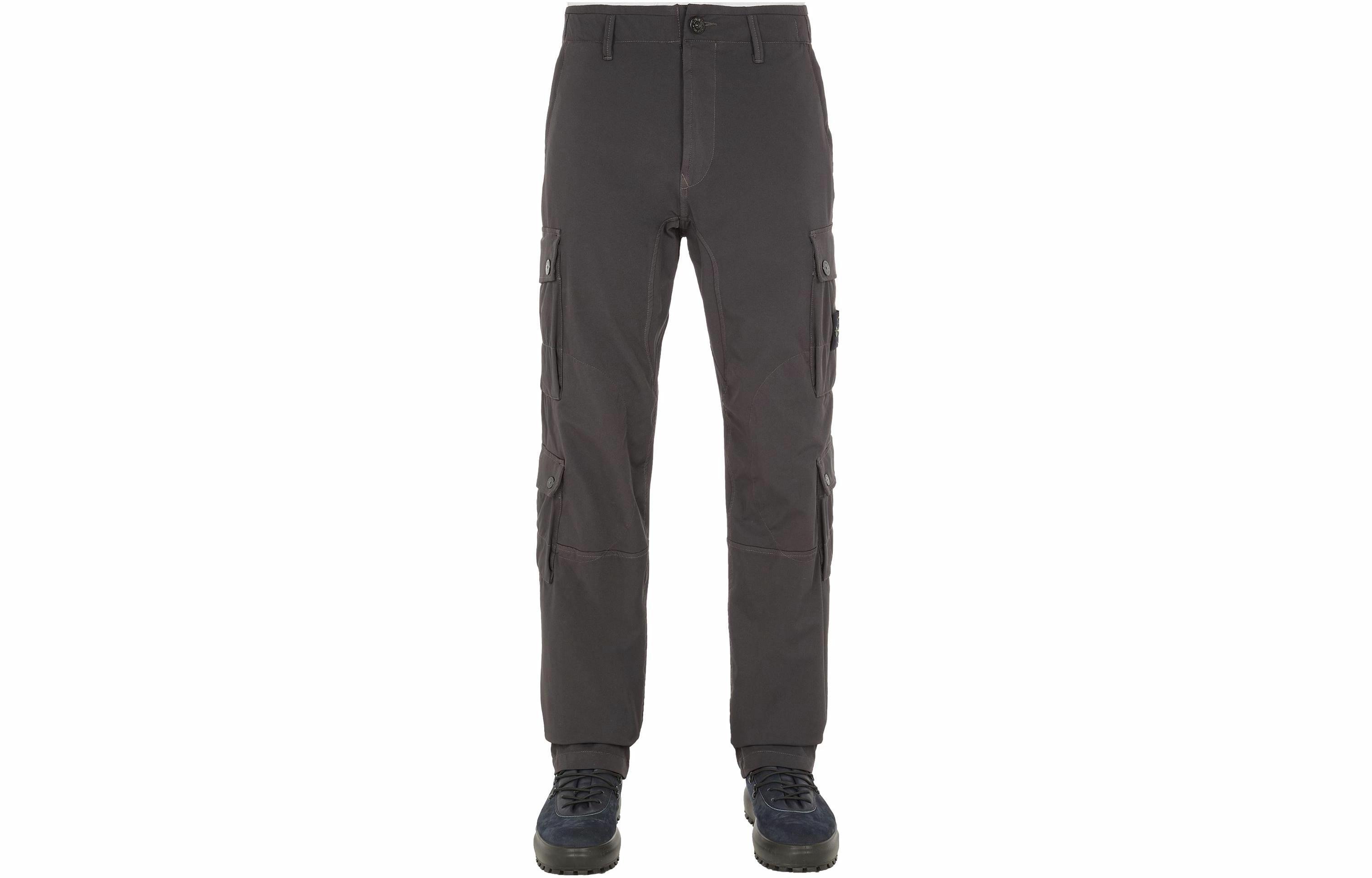 Мужские штаны STONE ISLAND Cargo (серые)