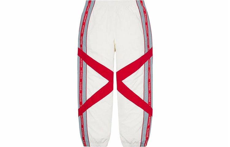 Штаны Supreme Cross Paneled Track Pant (черные)