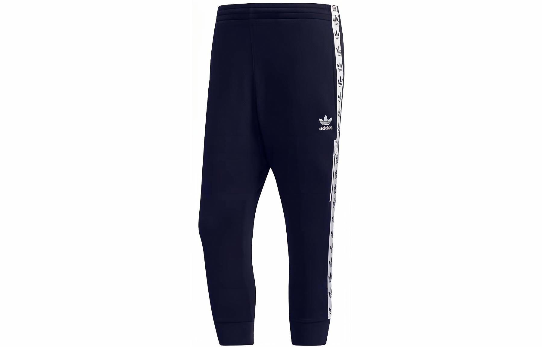 Мужские штаны adidas originals (черные) — фото 1