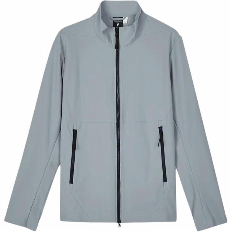 Мужская куртка Skechers Knit Jacket (серый металлик)