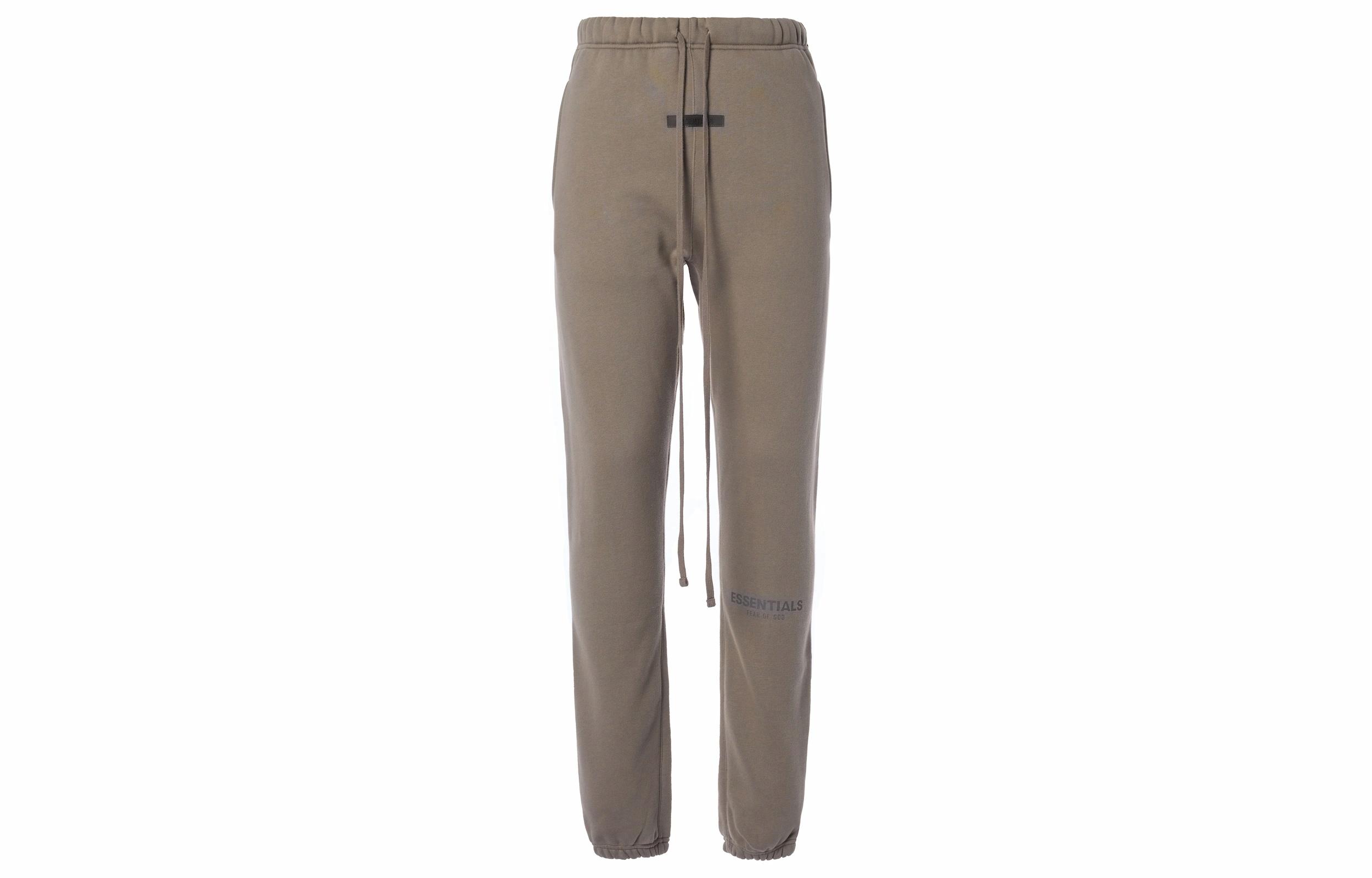 Штаны Fear of God Essentials SS21 Sweatpant (/ серо-коричневые) — фото 1