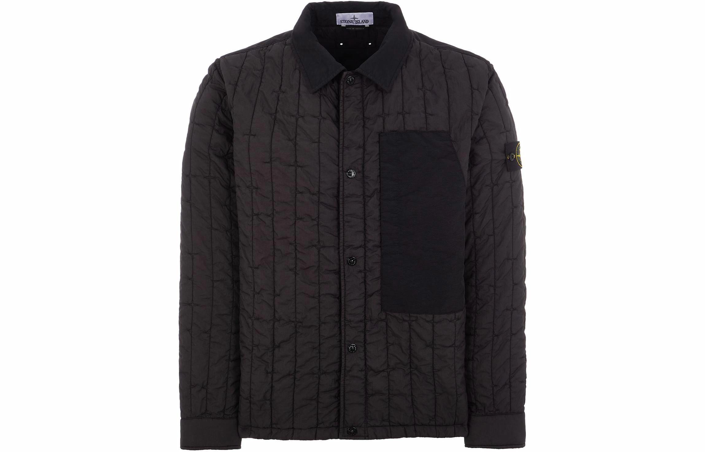 Мужская куртка STONE ISLAND SS24 (черная)