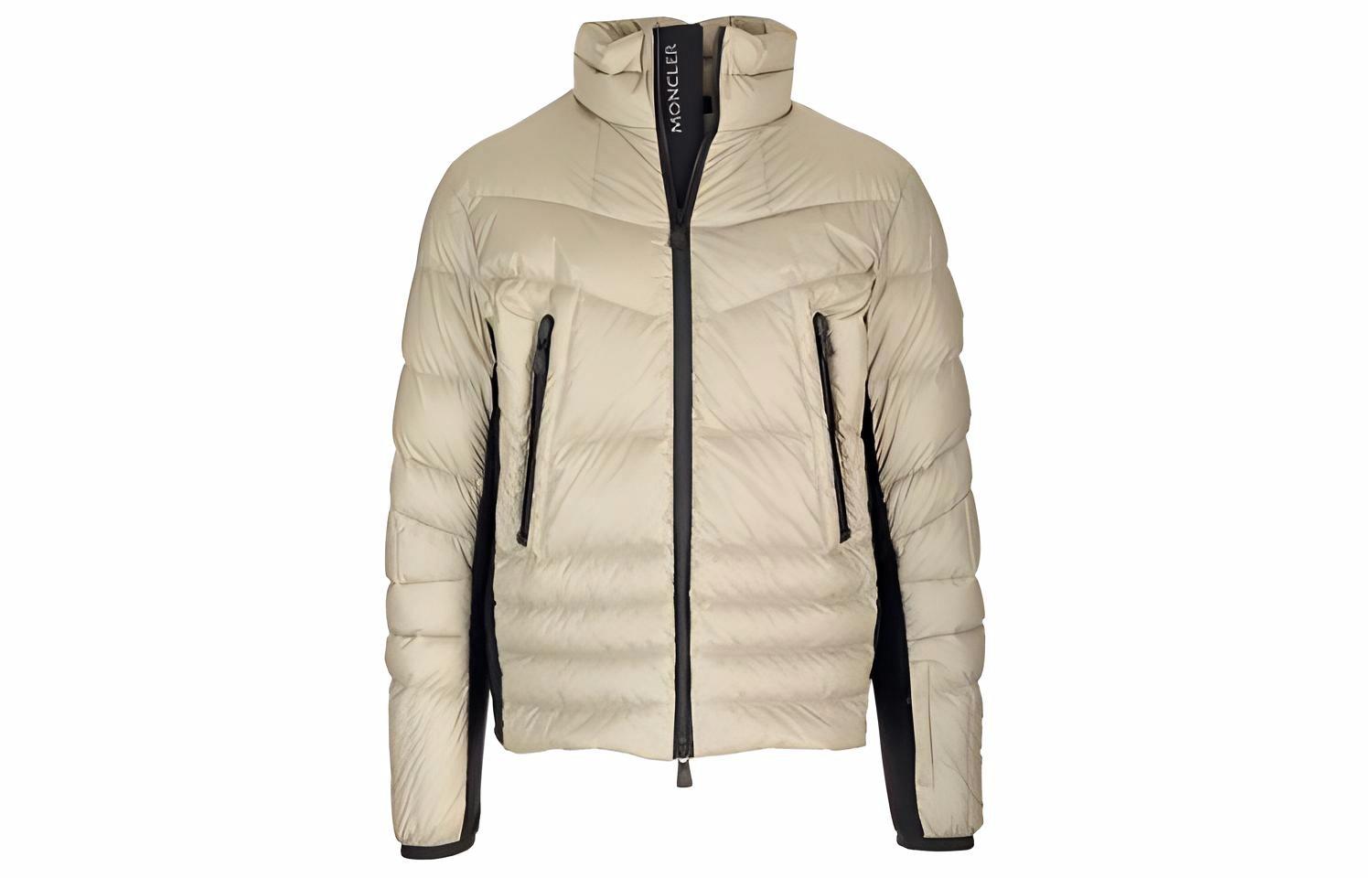 Мужская куртка Moncler (светло-бежевая)