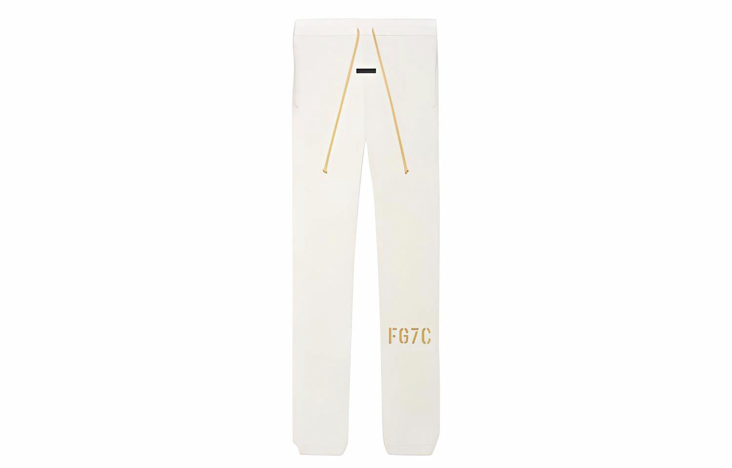 Мужские штаны Fear Fear of God FG7C Sweatpant Cream Heather (серые)