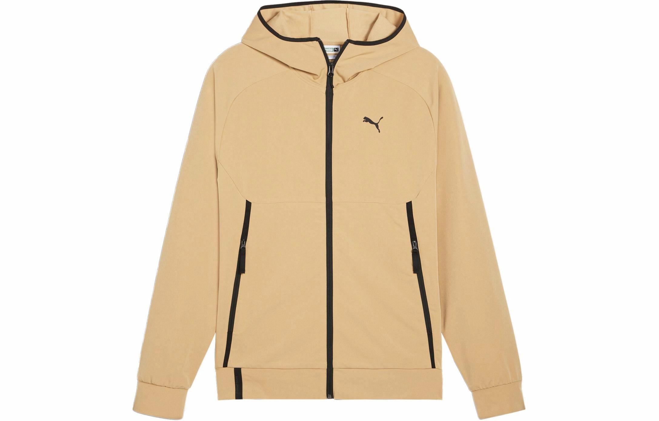 Мужская куртка PUMA PUMA TECH TRACK JACKET WV (светло-коричневая)