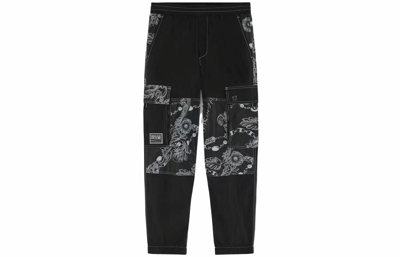 Мужские штаны Versace JEANS COUTURE (черные)