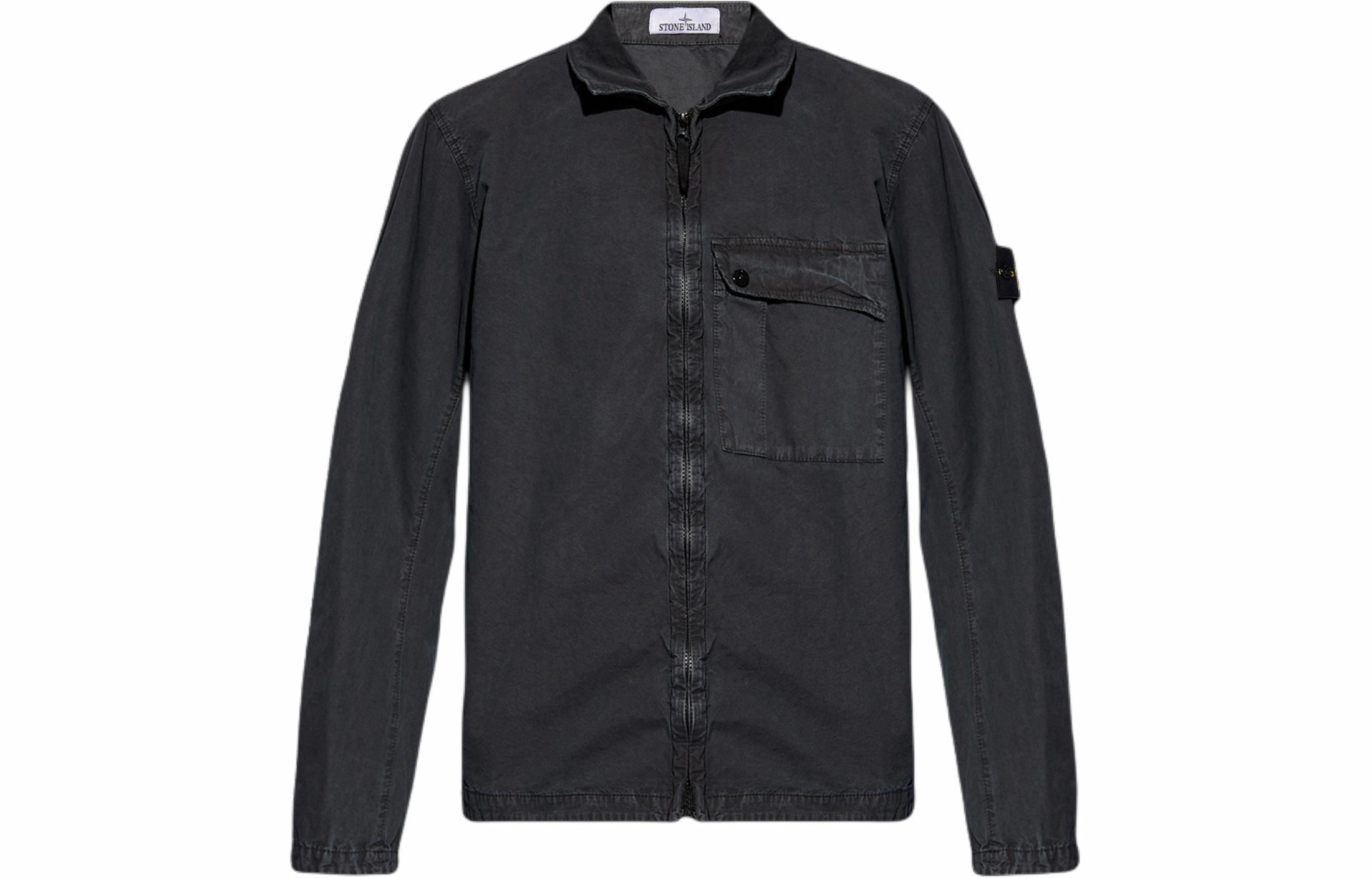 Мужская куртка STONE ISLAND SS24 (угольно-серая)