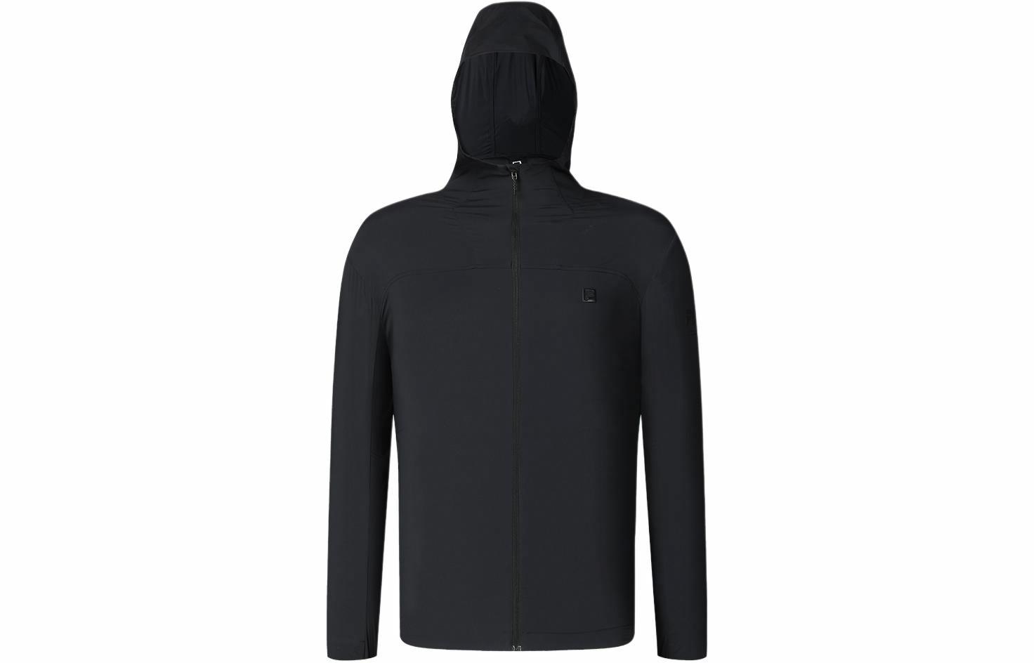 Мужская куртка Fila спортивная (черная)