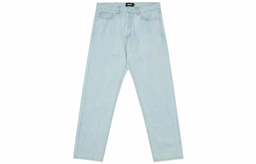 Джинсы Palace Diamond Stitch Jean Stone Wash (светло-синие)